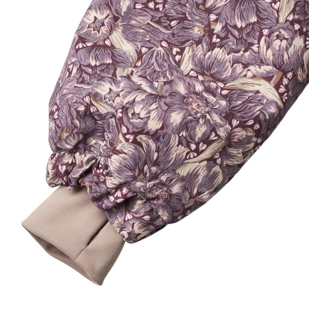 Online Mathilde Tech Blommig Jacka Purple Tulips Jackor & Kappor