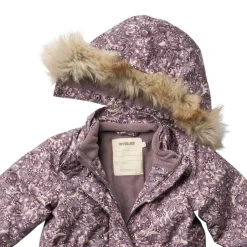 Online Mathilde Tech Blommig Jacka Purple Tulips Jackor & Kappor