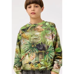 Best Mattis Sweatshirt Jungle Animals Barn Tröjor & Toppar