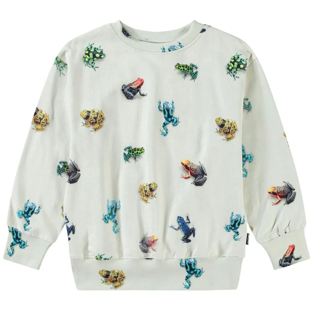 Discount Mattis Sweatshirt Vibrant Frogs Barn Tröjor & Toppar