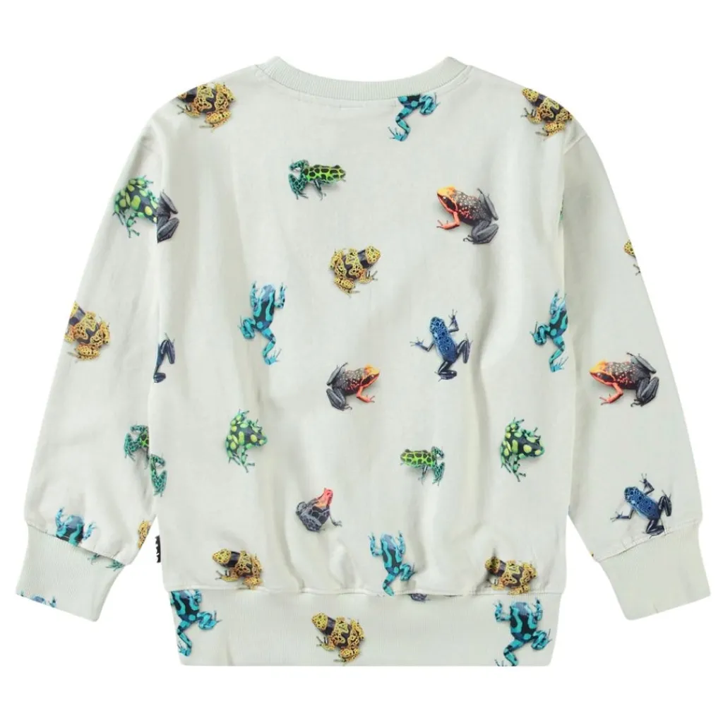 Discount Mattis Sweatshirt Vibrant Frogs Barn Tröjor & Toppar