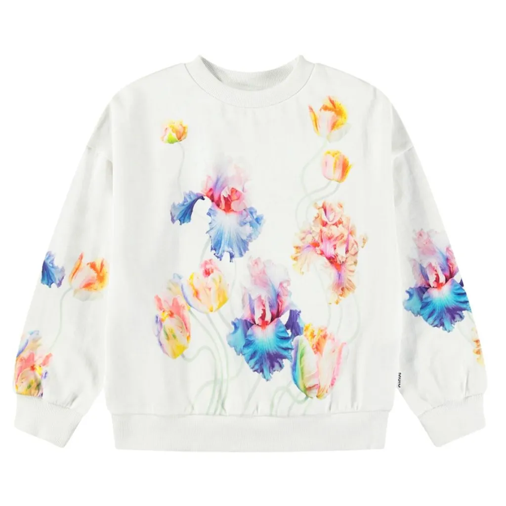 New Maxi Sweatshirt Petals Galore Barn Tröjor & Toppar