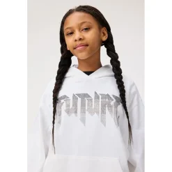 Sale Maxx Hoodie White Barn Tröjor & Toppar