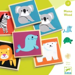 New Memo Wood Memory-spel Multi Spel & Pussel
