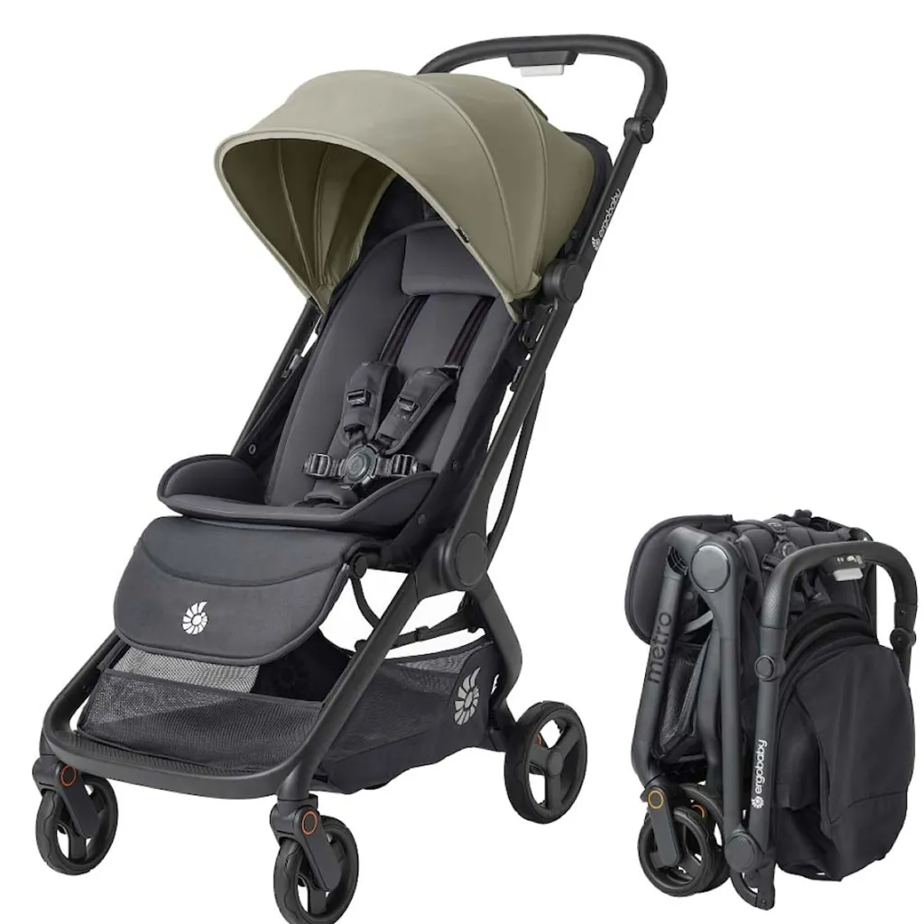 Sale Metro 3 Resevagn Soft Olive Barn Barnvagnar
