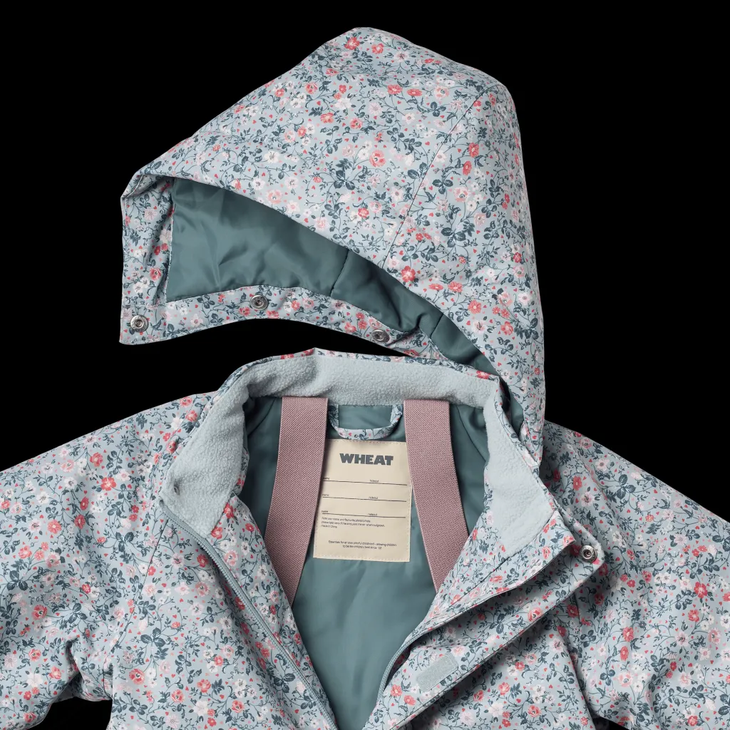 Best Miko Vinteroverall Soft Rain Flowers Overaller