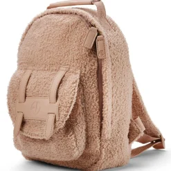 Best MINI Ryggsäck Pink Bouclé Barn Accessoarer