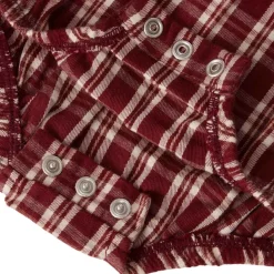 Discount Måns Rutig Romper Röd Barn Bodys & Bodysuits