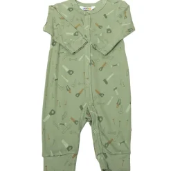 Clearance Mönstrad Bodysuit Grön Barn Bodys & Bodysuits