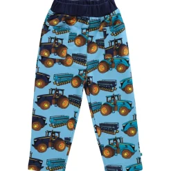 Mönstrad Mjukisshorts Med Traktorer Blue Grotto Barn Byxor & Shorts