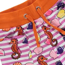 Hot Mönstrad Mjukisshorts Med Sjöhästar Spring Pink Barn Byxor & Shorts