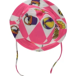 Discount Mönstrad Solhatt Rosa Barn Accessoarer