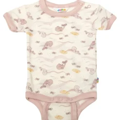 Sale Mönstrad Ylle-baby Body Rosa Barn Bodys & Bodysuits