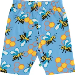 Discount Mönstrade Shorts Med Bin Blue Grotto Barn Byxor & Shorts