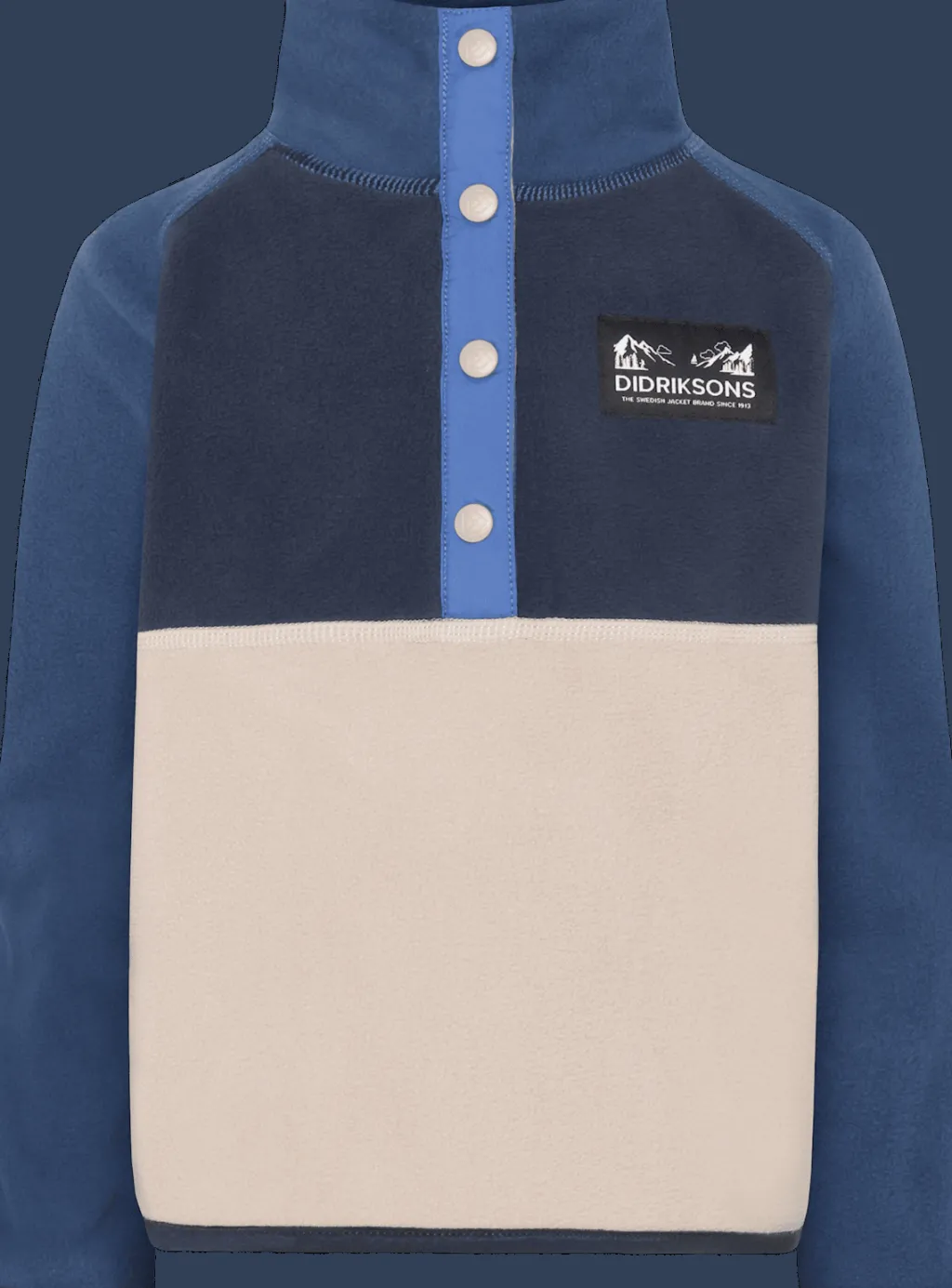 Monte Kids 4 Halvknapp Jumper Beach Beige Barn Tröjor & Toppar