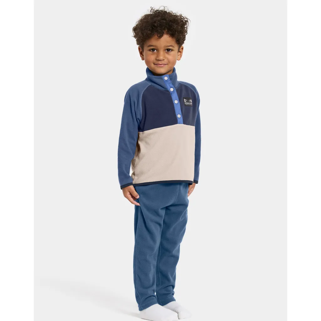 Monte Kids 4 Halvknapp Jumper Beach Beige Barn Tröjor & Toppar