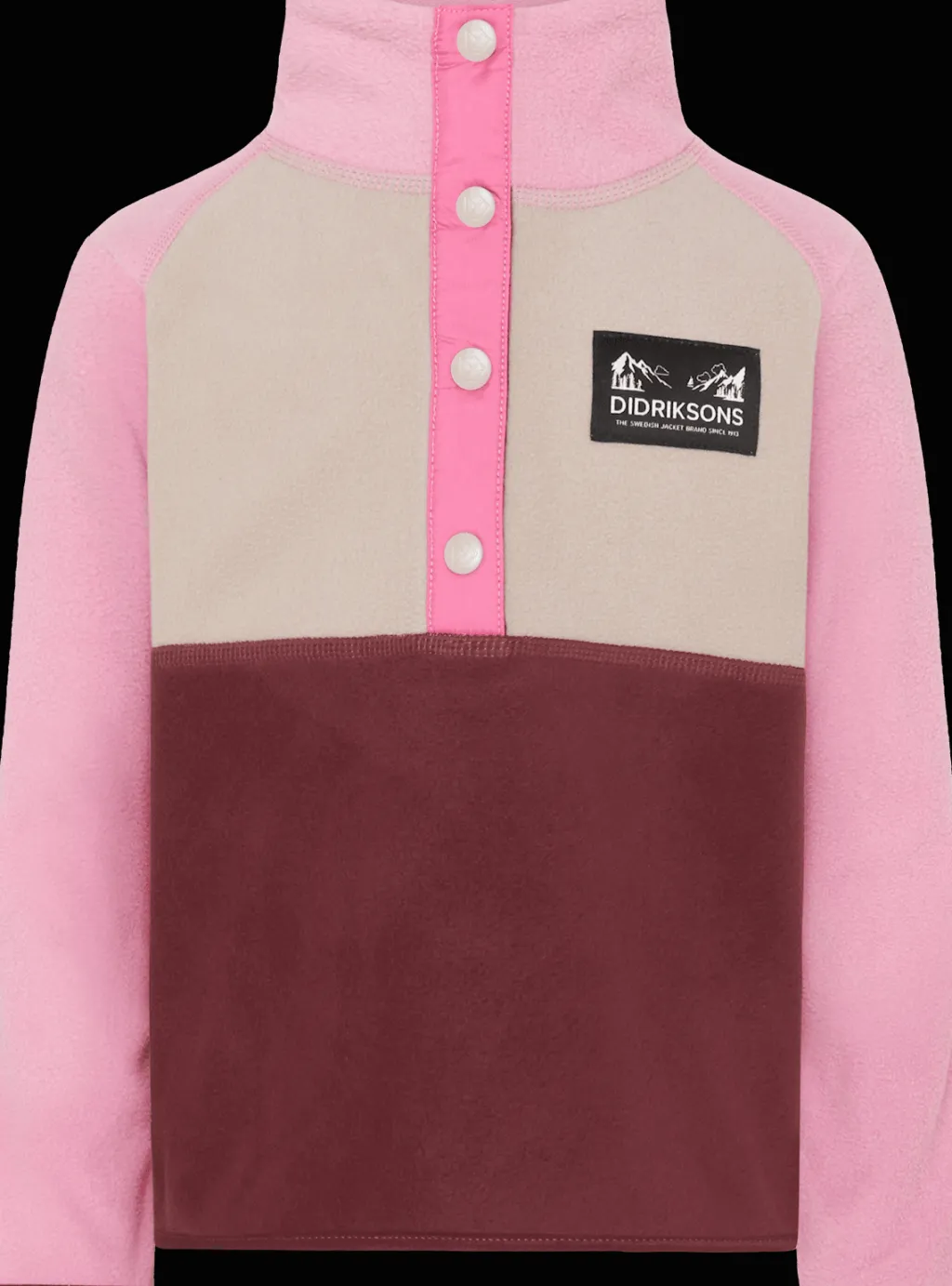 Sale Monte Kids 4 Halvknapp Jumper Anemon Red Barn Tröjor & Toppar