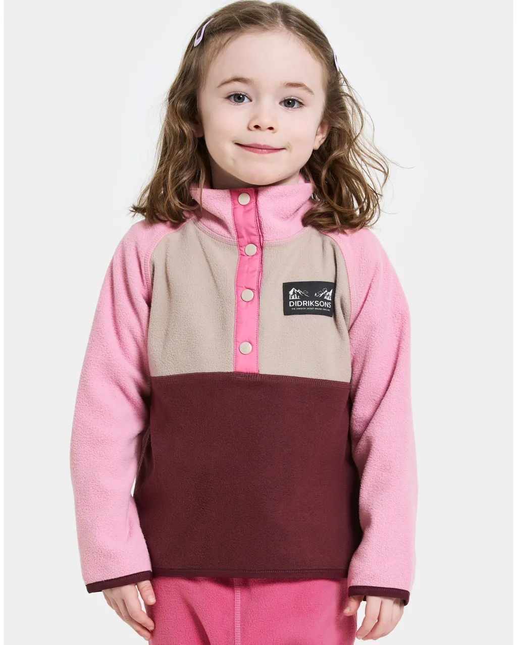 Sale Monte Kids 4 Halvknapp Jumper Anemon Red Barn Tröjor & Toppar