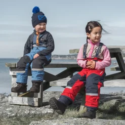 Online Monte Kids 4 Halvknapp Jumper Cloud Blue Barn Tröjor & Toppar