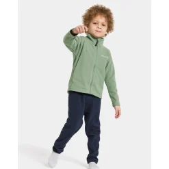 Discount Monte Kids 10 Jumper Med Hel Dragkedja Light Moss Barn Tröjor & Toppar