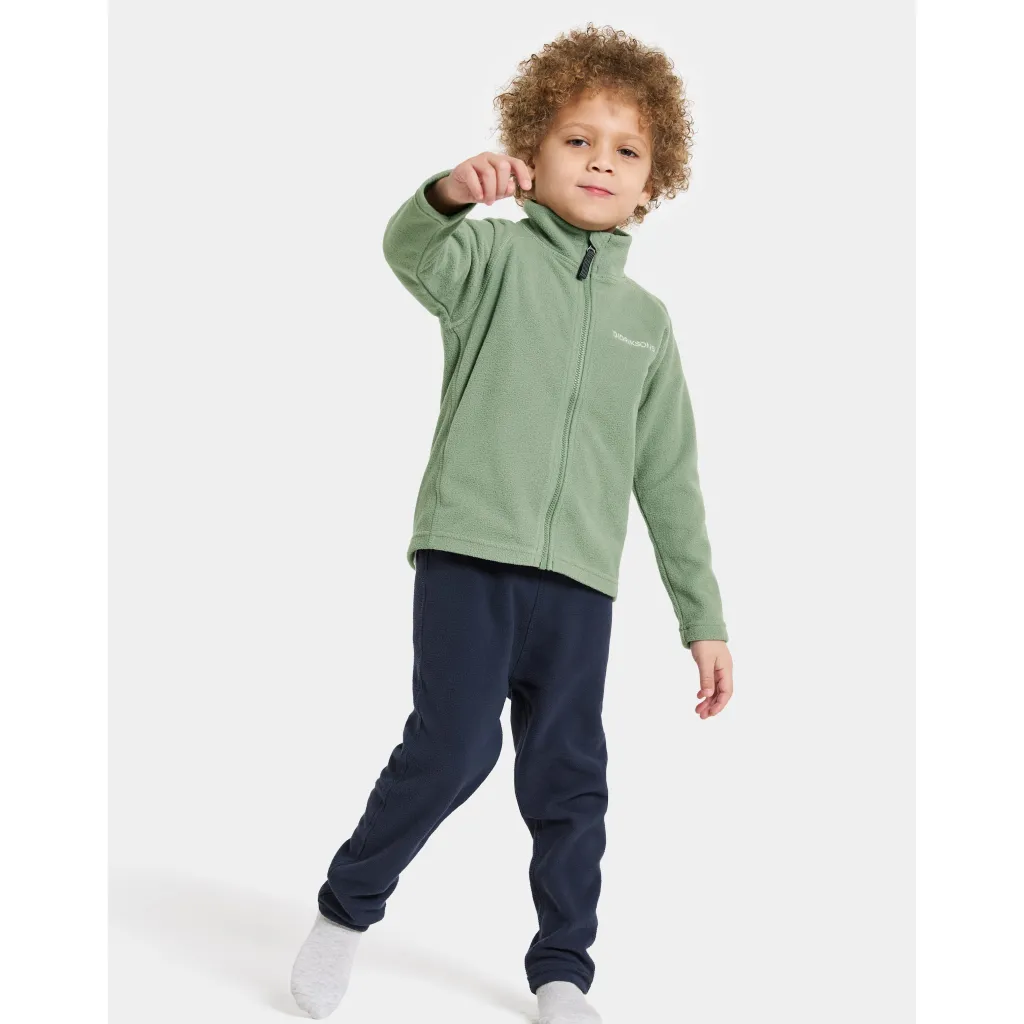 Discount Monte Kids 10 Jumper Med Hel Dragkedja Light Moss Barn Tröjor & Toppar