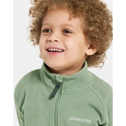 Discount Monte Kids 10 Jumper Med Hel Dragkedja Light Moss Barn Tröjor & Toppar