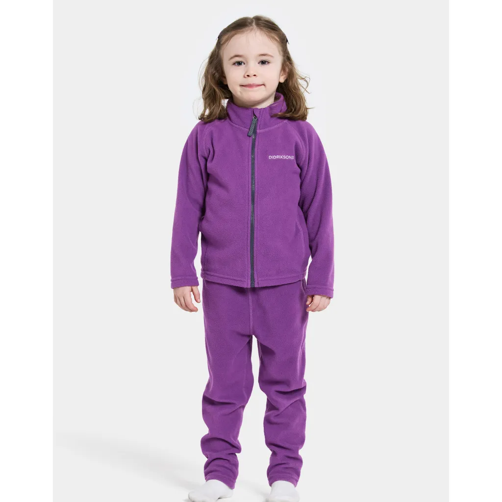 Best Monte Kids 10 Jumper Med Hel Dragkedja Royal Purple Barn Tröjor & Toppar