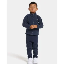 Best Monte Kids Fleecejacka Marinblå Barn Fleecekläder