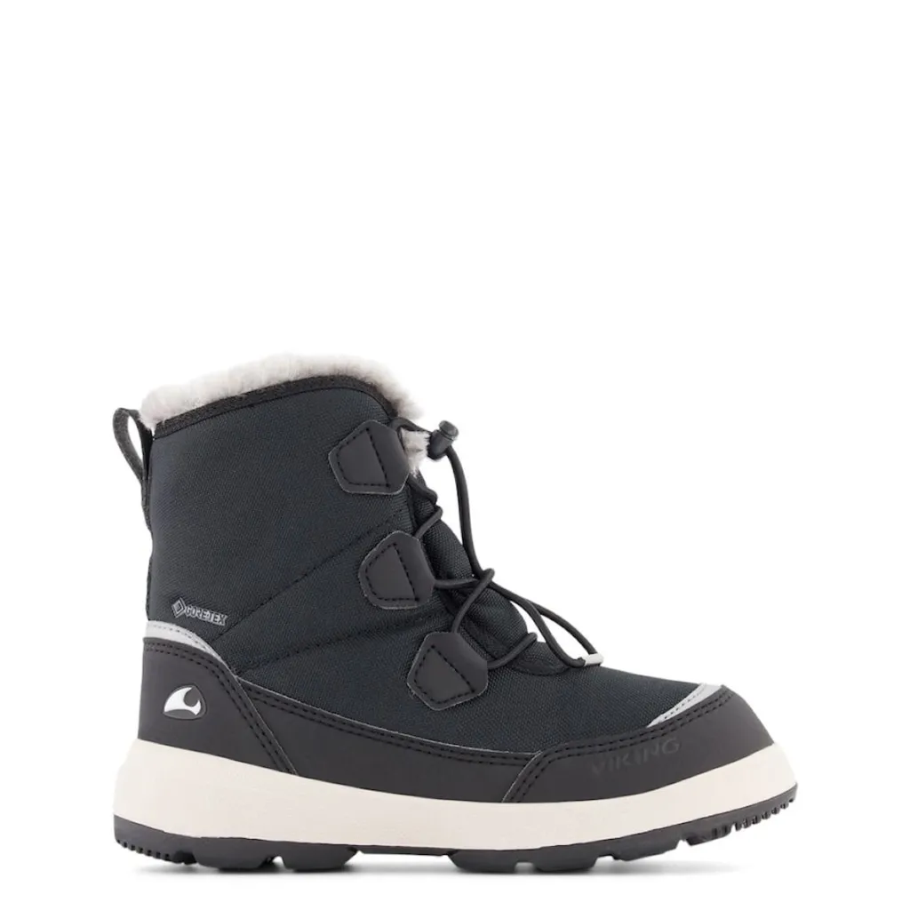 Discount Montebello GTX Kängor Svarta Barn Kängor, Stövlar & Vinterskor