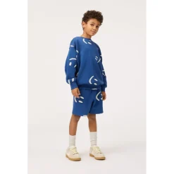 Monti Sweatshirt Big Smiles Blue Barn Tröjor & Toppar
