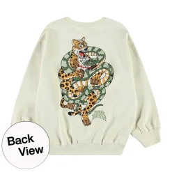 New Monti Sweatshirt Jaguar And Snake Barn Tröjor & Toppar