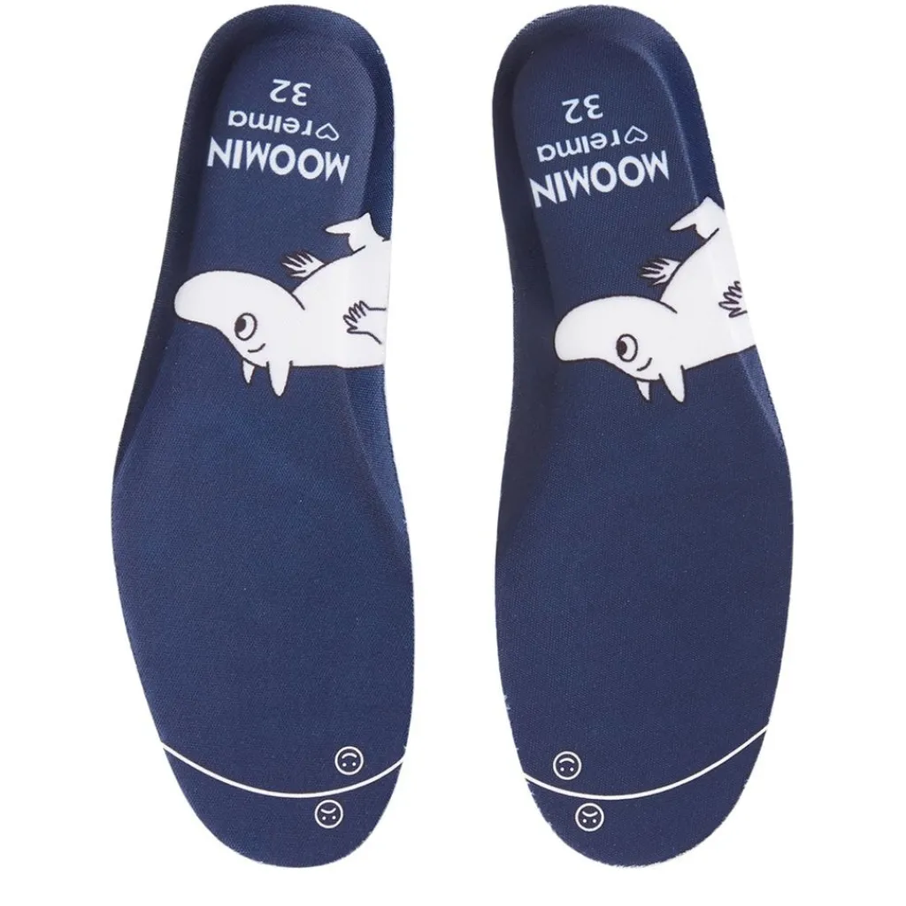 Online Moomin Lean Simskor Sunset Pink Barn Sandaler