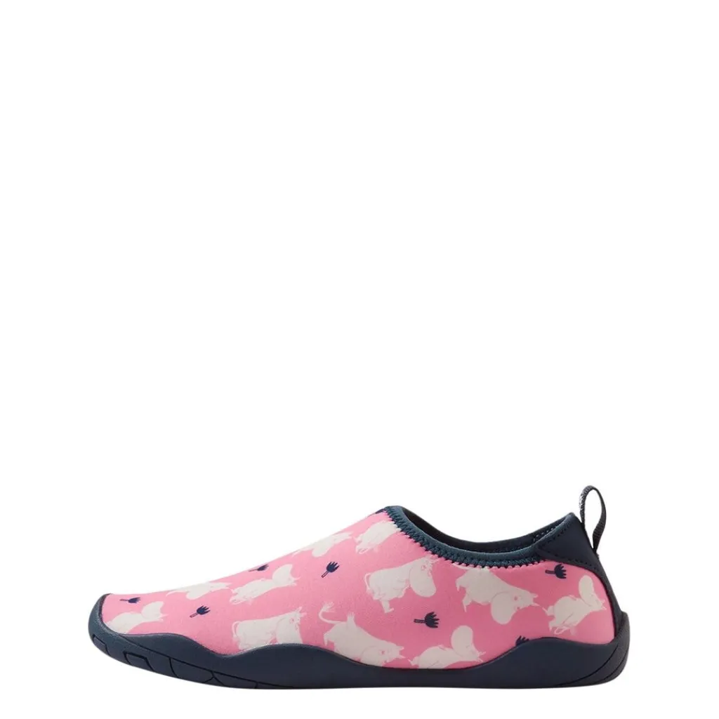 Online Moomin Lean Simskor Sunset Pink Barn Sandaler