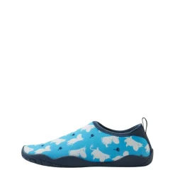 Online Moomin Lean Simskor Turquoise Blue Barn Sandaler