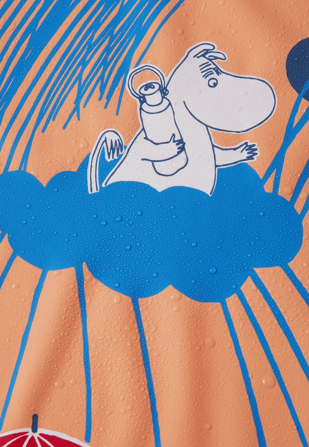 Moomin Plask Regnkläder Apricot Regnställ