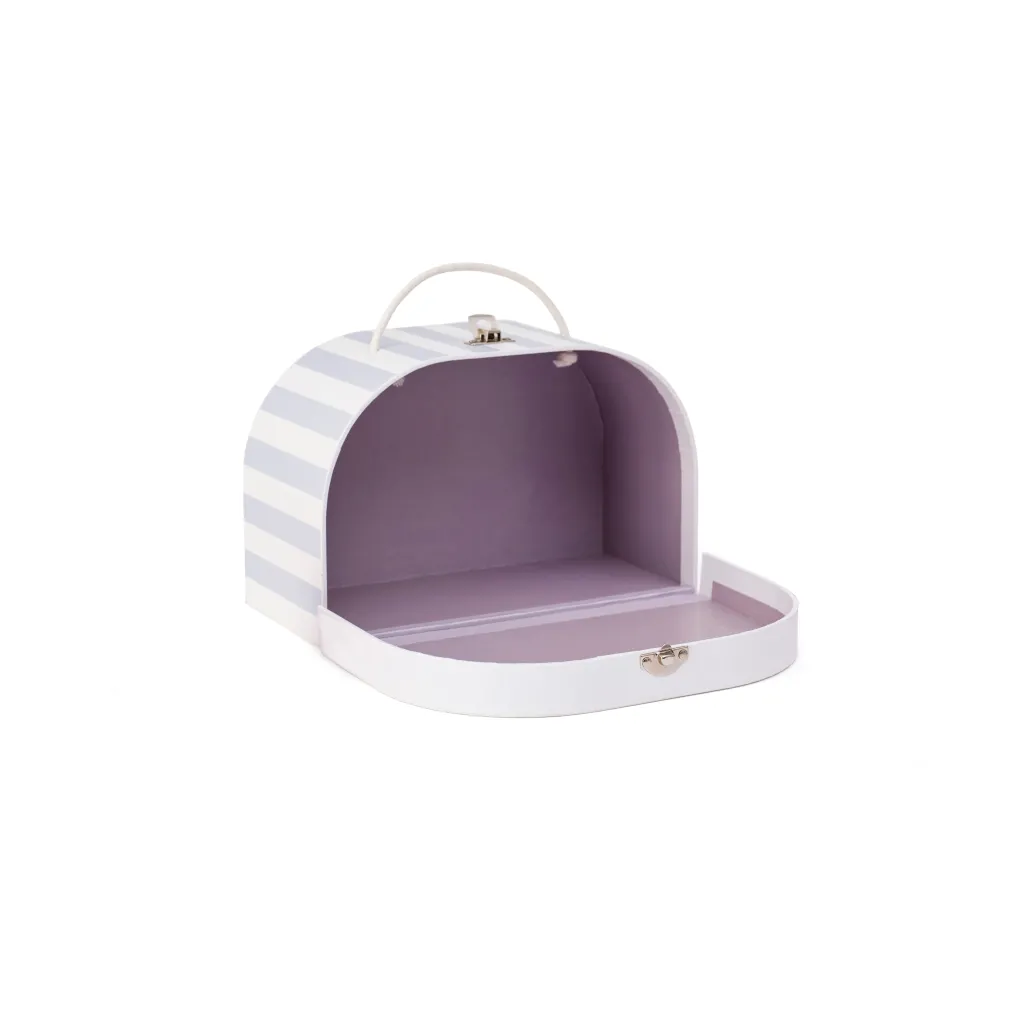 Moomin Resväska Light Blue White Barn Accessoarer