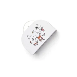 Moomin Resväska Light Blue White Barn Accessoarer