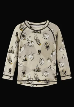 Sale Moomin Trivsam Termisk Uppsättning Sandy Beige Barn Underställ
