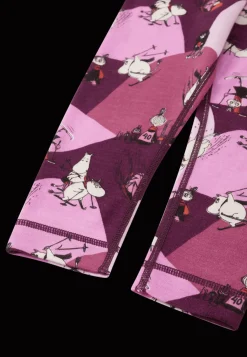 Hot Moomin Trivsam Termisk Uppsättning Rose Pink Barn Underställ