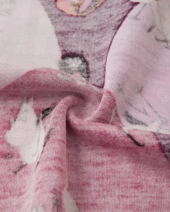 Hot Moomin Trivsam Termisk Uppsättning Rose Pink Barn Underställ