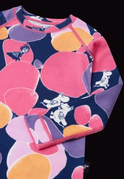 Clearance Moomin Trivsam Termiskt Baslager-set Soft Coral Barn Underställ