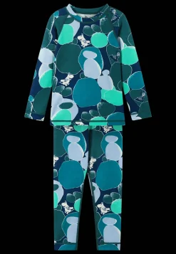 Hot Moomin Trivsam Termiskt Baslager-set Dark Teal Barn Underställ