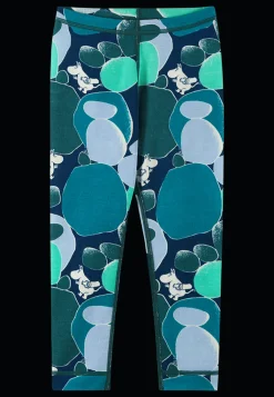 Hot Moomin Trivsam Termiskt Baslager-set Dark Teal Barn Underställ