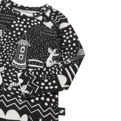New Moomin Trivsam Underställ Svart Barn Underställ