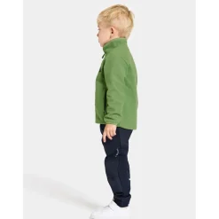 Hot Muskot Kids Fleecejacka Algae Green Barn Fleecekläder