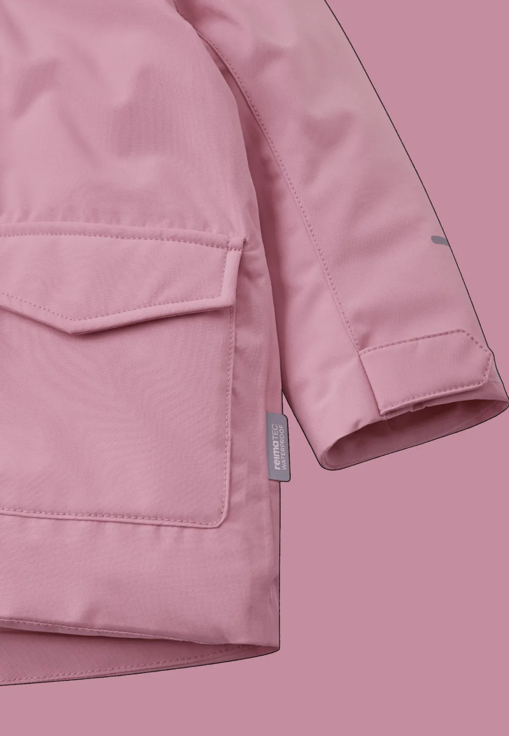 Mutka tec Vinterjacka Grey Pink Jackor & Kappor