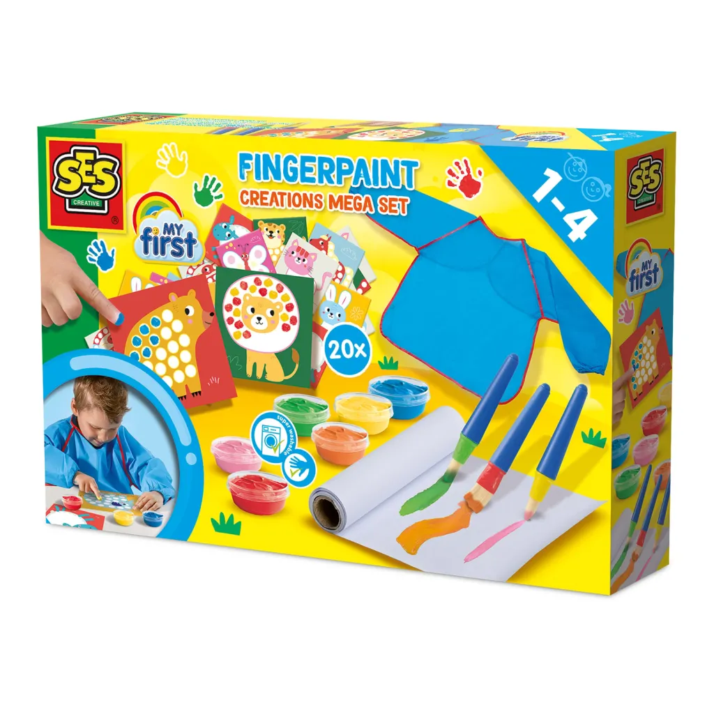 Hot My First Fingermålning Mega Set Kreativitet