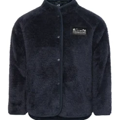 New Mylla Kids Fleecejacka Med Knappar Navy Barn Fleecekläder