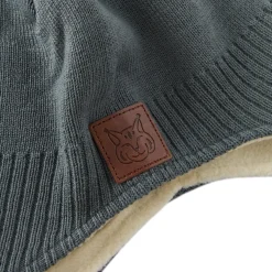 Narvik Beanie I Ull Light Green Barn Accessoarer