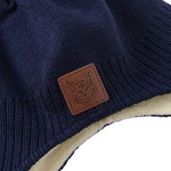 Clearance Narvik Beanie I Ull Navy Barn Accessoarer